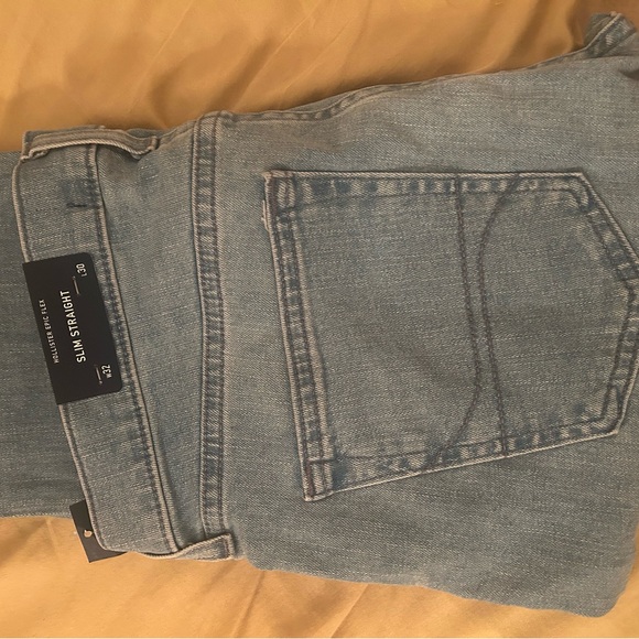 Hollister Slim Straight Light Blue Jeans - Picture 2 of 4